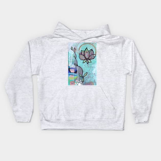 From the Mud Kids Hoodie by gaea